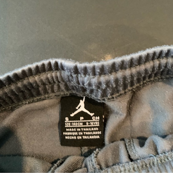 Grey Jordan Track Pants Boys Size Small 8-10 Yrs - Picture 4 of 6